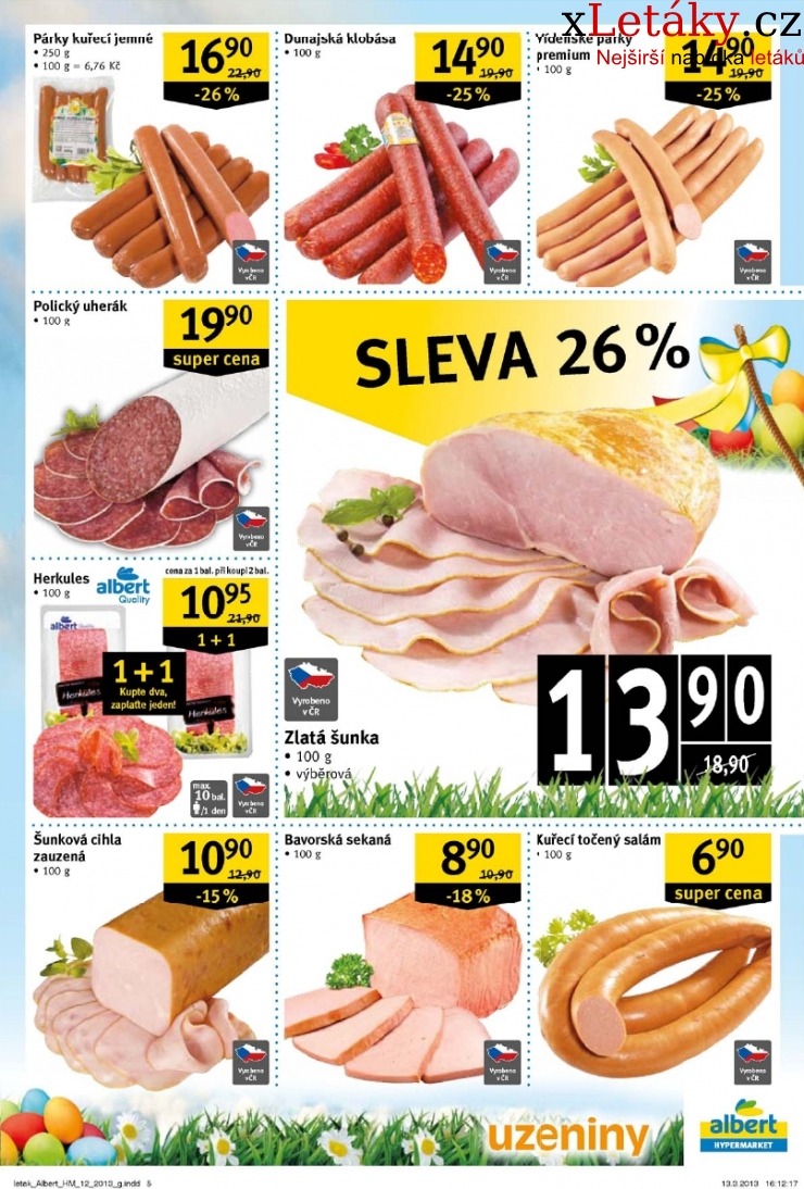 leták Albert Hypermarket akční leták strana 1 leták Albert Hypermarket akční leták strana 1