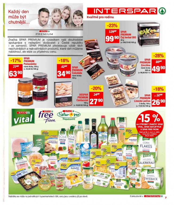 leták Interspar Akční nabídka od 20.3.2013 strana 1 leták Interspar Akční nabídka od 20.3.2013 strana 1