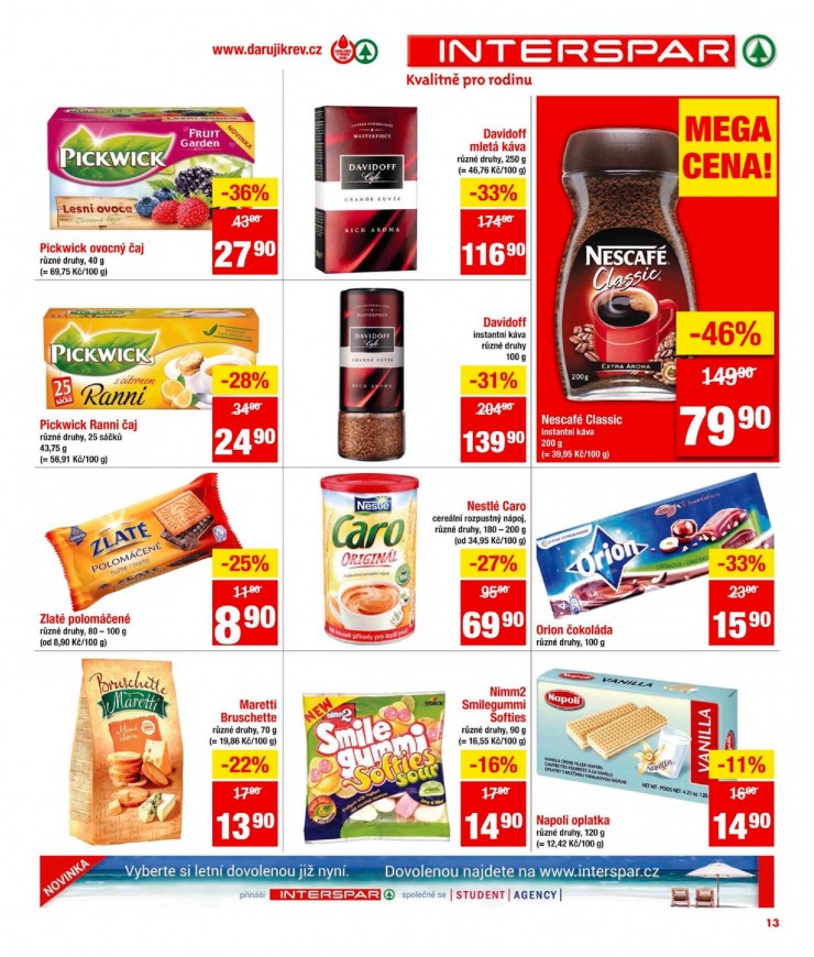 leták Interspar Akční nabídka od 20.3.2013 strana 1 leták Interspar Akční nabídka od 20.3.2013 strana 1