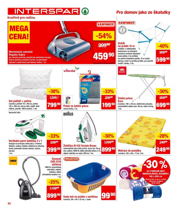 leták Interspar Akční nabídka od 20.3.2013 strana 1 leták Interspar Akční nabídka od 20.3.2013 strana 1