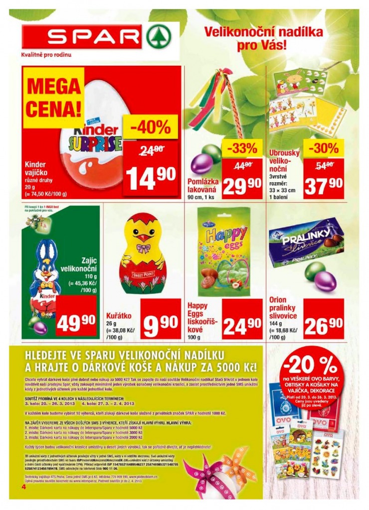 leták Interspar nabídka Spar od 20.3.2013 strana 1 leták Interspar nabídka Spar od 20.3.2013 strana 1