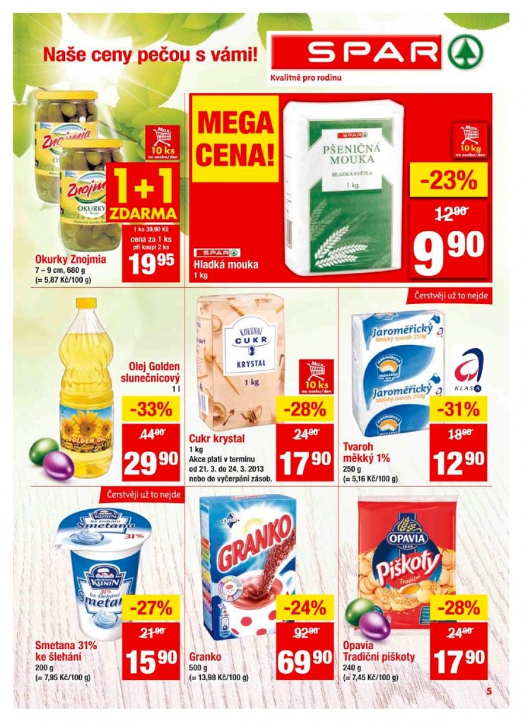 leták Interspar nabídka Spar od 20.3.2013 strana 1 leták Interspar nabídka Spar od 20.3.2013 strana 1
