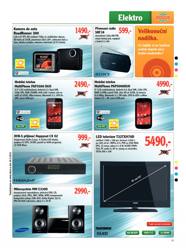 let�k Globus Na�e noviny od 21.3.2013 strana 1