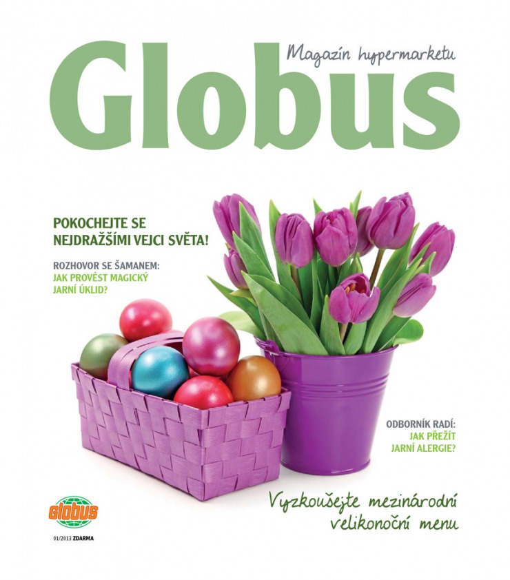 leták Globus Magazín od 20.3.2013 strana 1