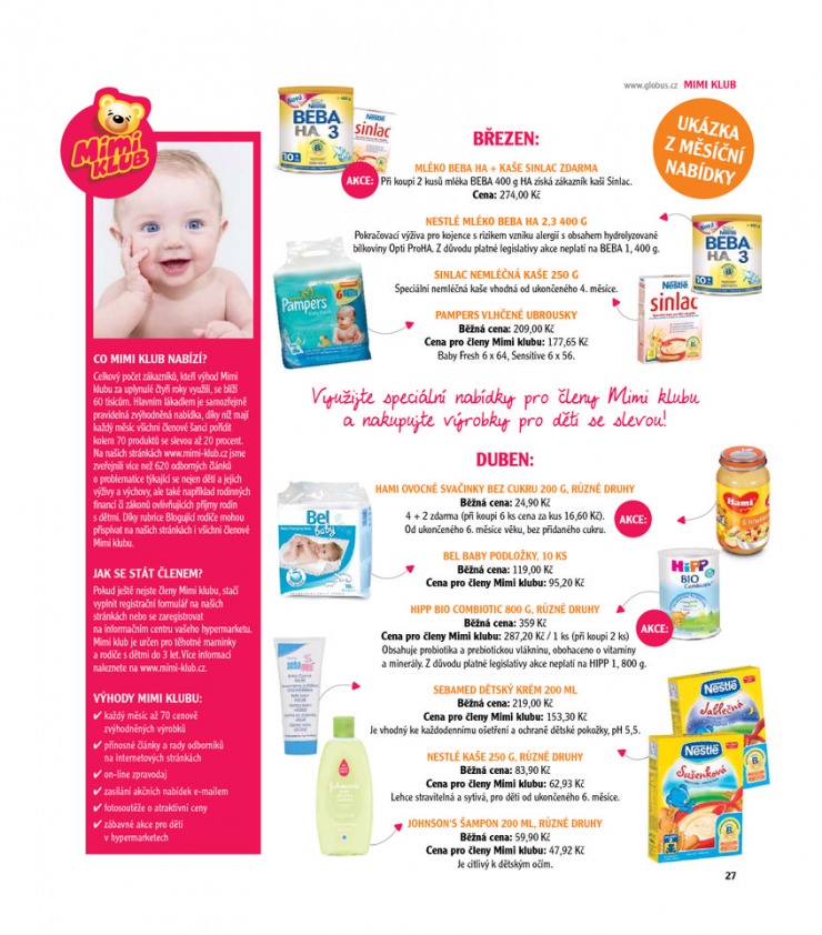 leták Globus Magazín od 20.3.2013 strana 1 leták Globus Magazín od 20.3.2013 strana 1