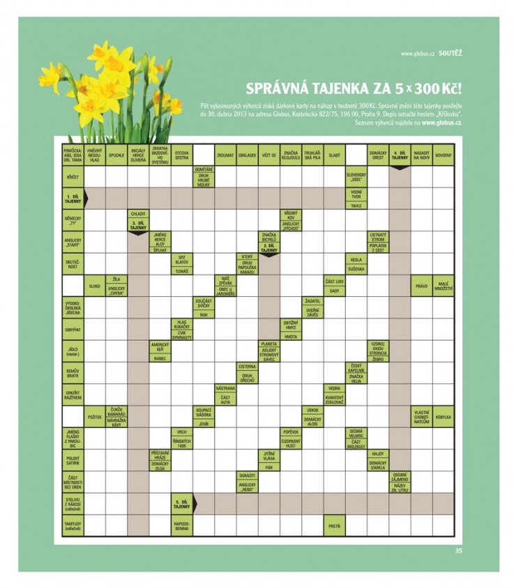 leták Globus Magazín od 20.3.2013  strana 1 leták Globus Magazín od 20.3.2013 strana 1