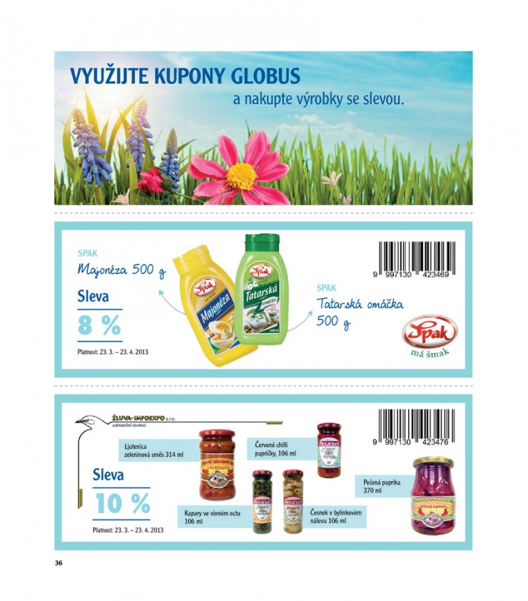 leták Globus Magazín od 20.3.2013  strana 1 leták Globus Magazín od 20.3.2013 strana 1