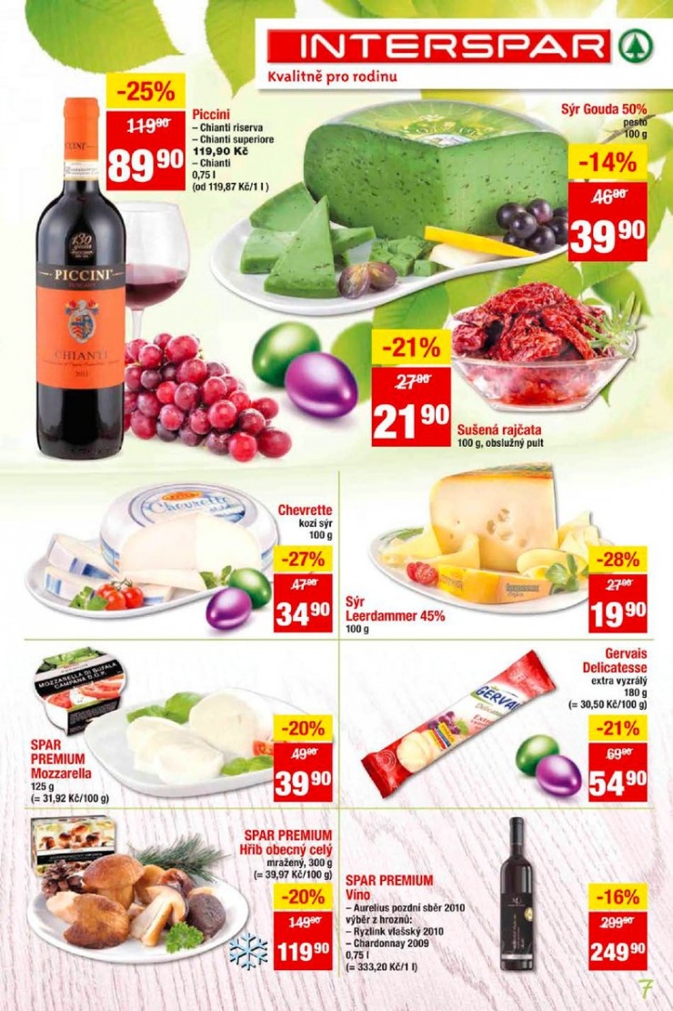 letk Interspar Katalog Gourmet od 20.3.2013 strana 1