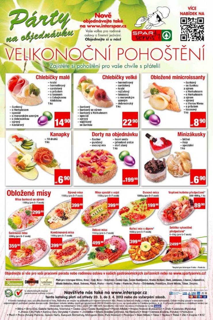 letk Interspar Katalog Gourmet od 20.3.2013 strana 1