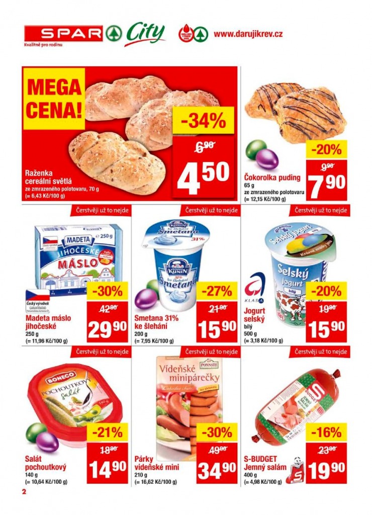 letk Interspar nabdka Spar City od 20.3.2013 strana 1