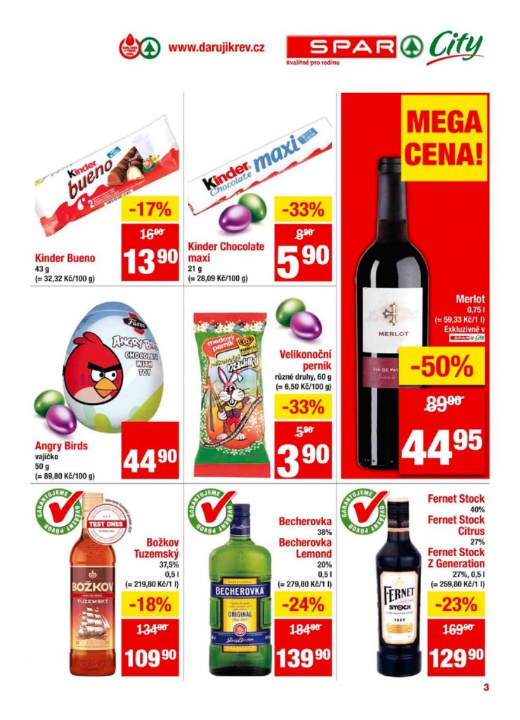 leták Interspar nabídka Spar City od 20.3.2013 strana 1 leták Interspar nabídka Spar City od 20.3.2013 strana 1