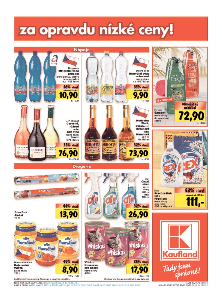 leták Kaufland Aktuální nabídka od 21.3.2013 strana 1 leták Kaufland Aktuální nabídka od 21.3.2013 strana 1