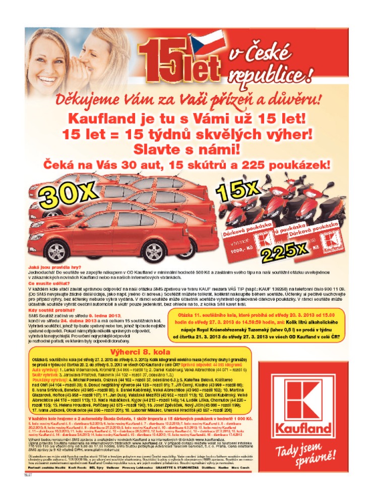 let�k Kaufland Aktu�ln� nab�dka od 21.3.2013 strana 1