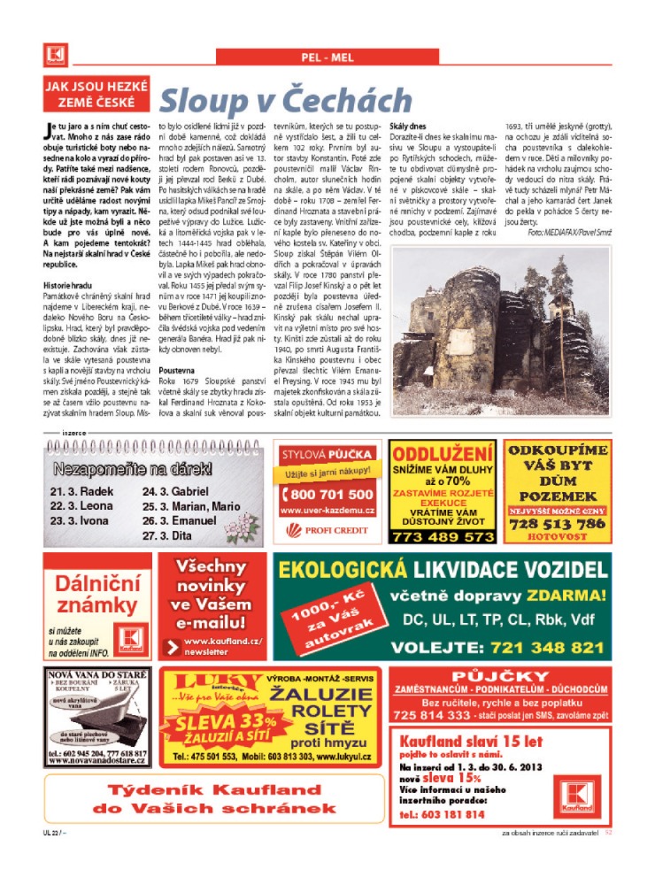 letk Kaufland Aktuln nabdka od 21.3.2013 strana 1