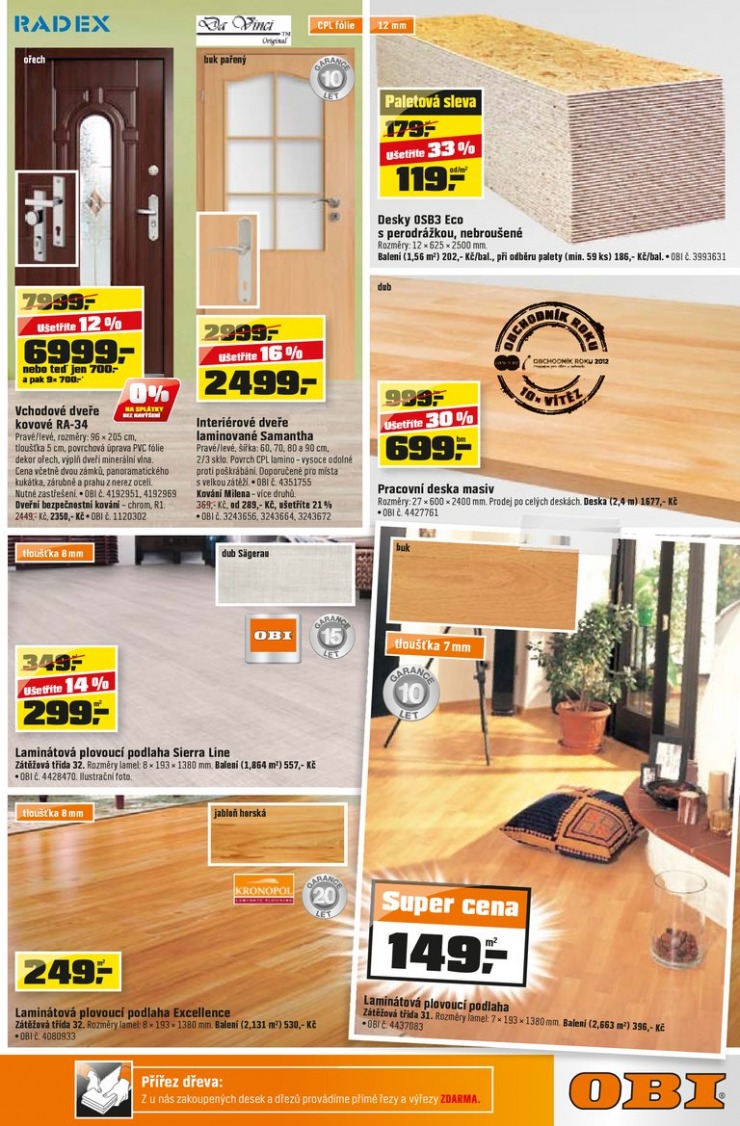 let�k OBI Aktu�ln� let�k od 21.3.2013 strana 1