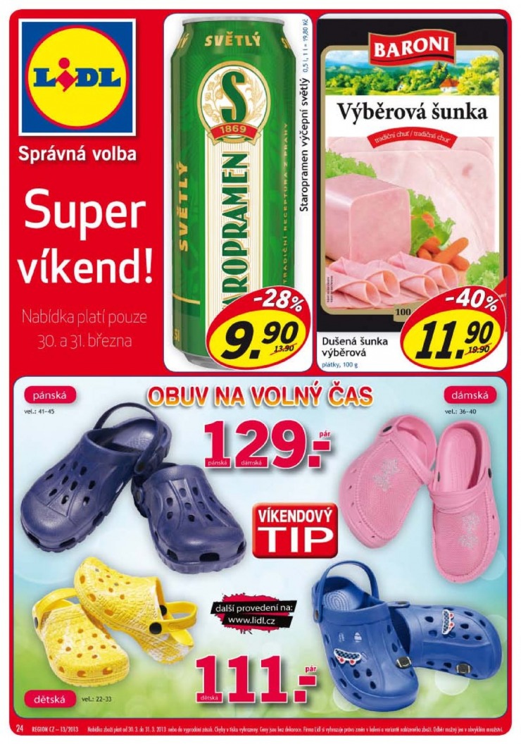 leták Lidl Akční nabídka od 25.3.2013 strana 1 leták Lidl Akční nabídka od 25.3.2013 strana 1
