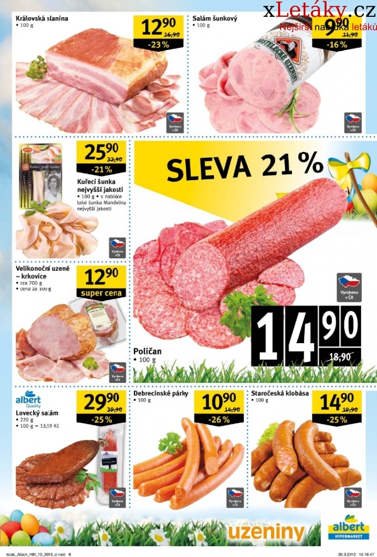 leták Albert Hypermarket akční leták strana 1 leták Albert Hypermarket akční leták strana 1