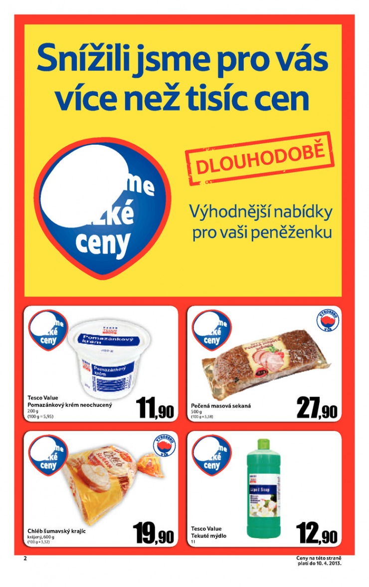 leták Tesco supermarkety od 27.3.2013 strana 1 leták Tesco supermarkety od 27.3.2013 strana 1