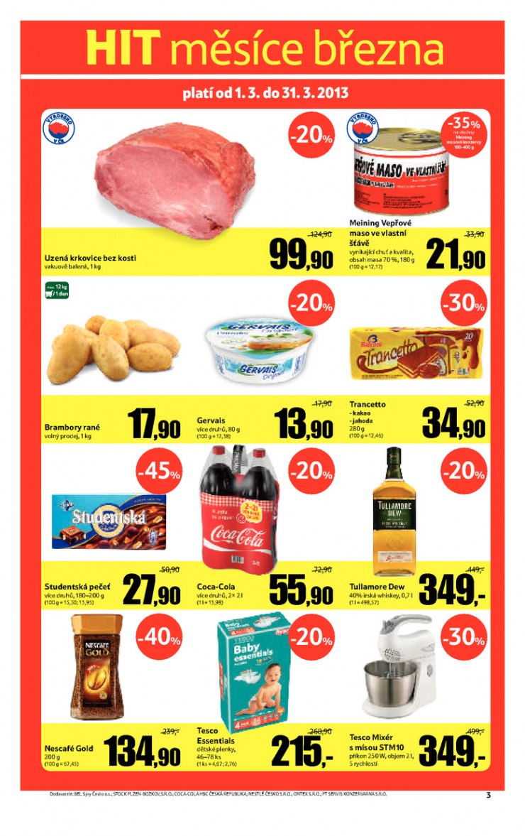 leták Tesco supermarkety od 27.3.2013 strana 1 leták Tesco supermarkety od 27.3.2013 strana 1