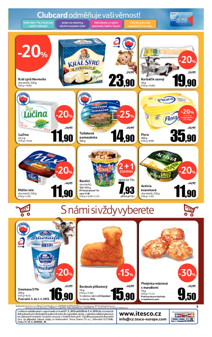 let�k Tesco supermarkety od 27.3.2013 strana 1