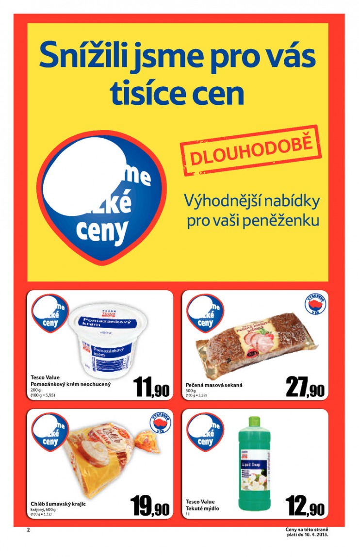 leták Tesco malé hypermarkety od 27.3.2013 strana 1 leták Tesco malé hypermarkety od 27.3.2013 strana 1