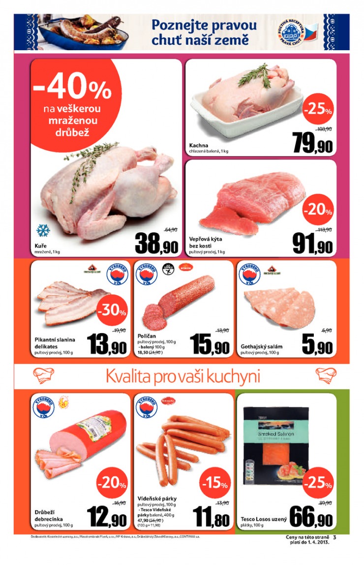 leták Tesco malé hypermarkety od 27.3.2013 strana 1 leták Tesco malé hypermarkety od 27.3.2013 strana 1