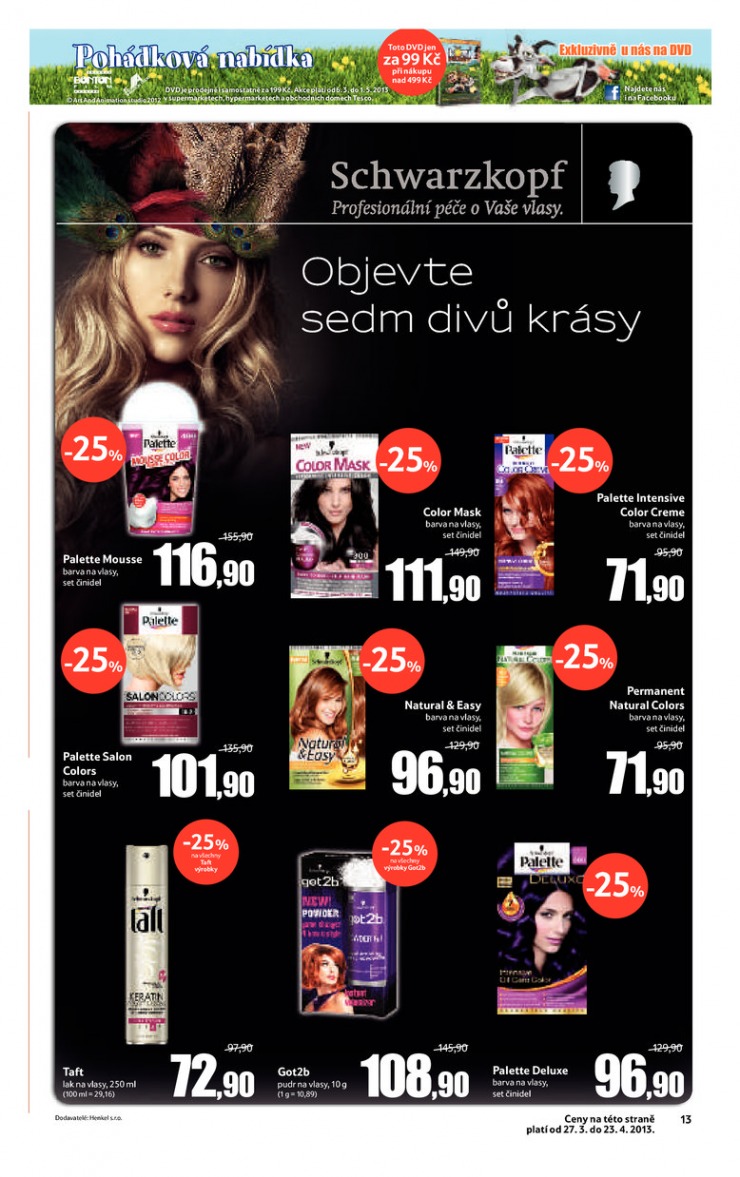 leták Tesco velké hypermarkety od 27.3.2013 strana 1 leták Tesco velké hypermarkety od 27.3.2013 strana 1