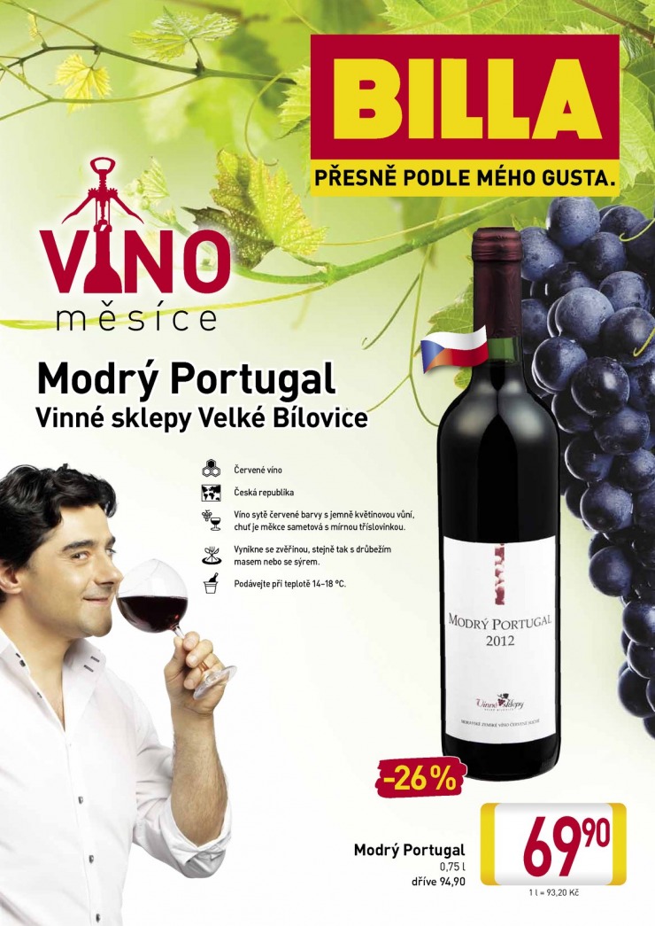 leták Billa Víno měsíce od 27.3.2013 strana 1 leták Billa Víno měsíce od 27.3.2013 strana 1