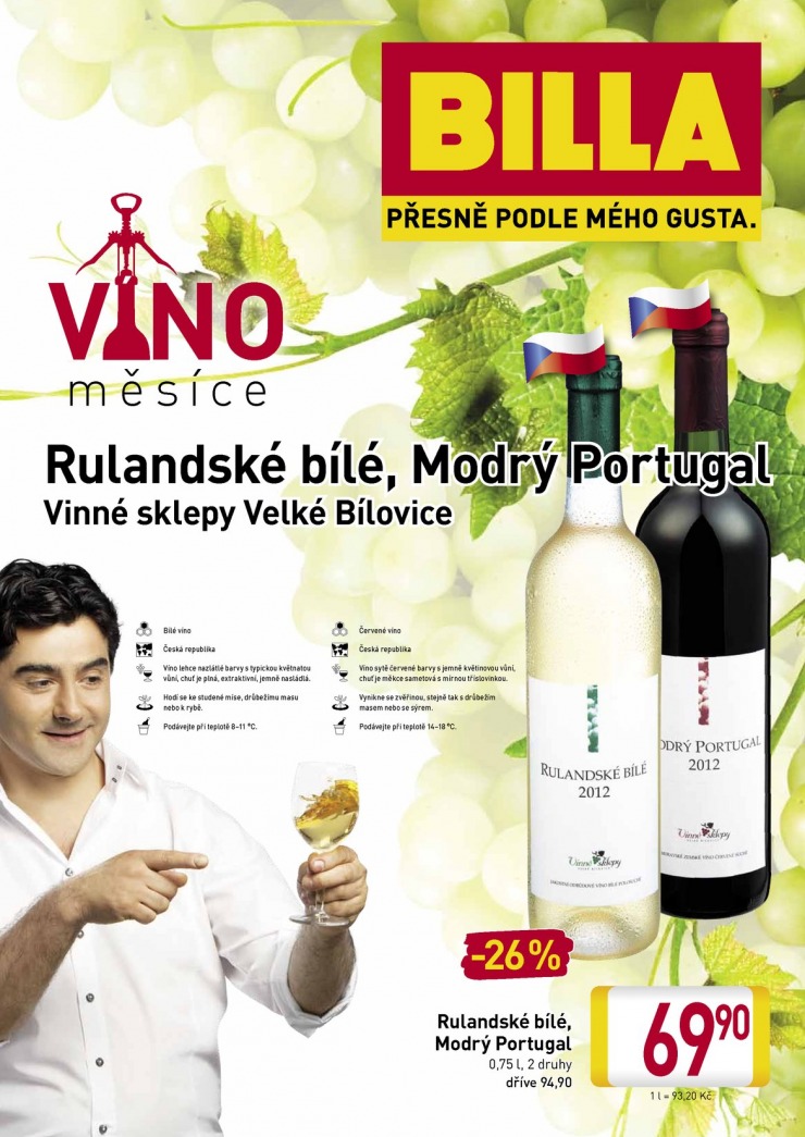 leták Billa Víno měsíce od 27.3.2013 strana 1 leták Billa Víno měsíce od 27.3.2013 strana 1