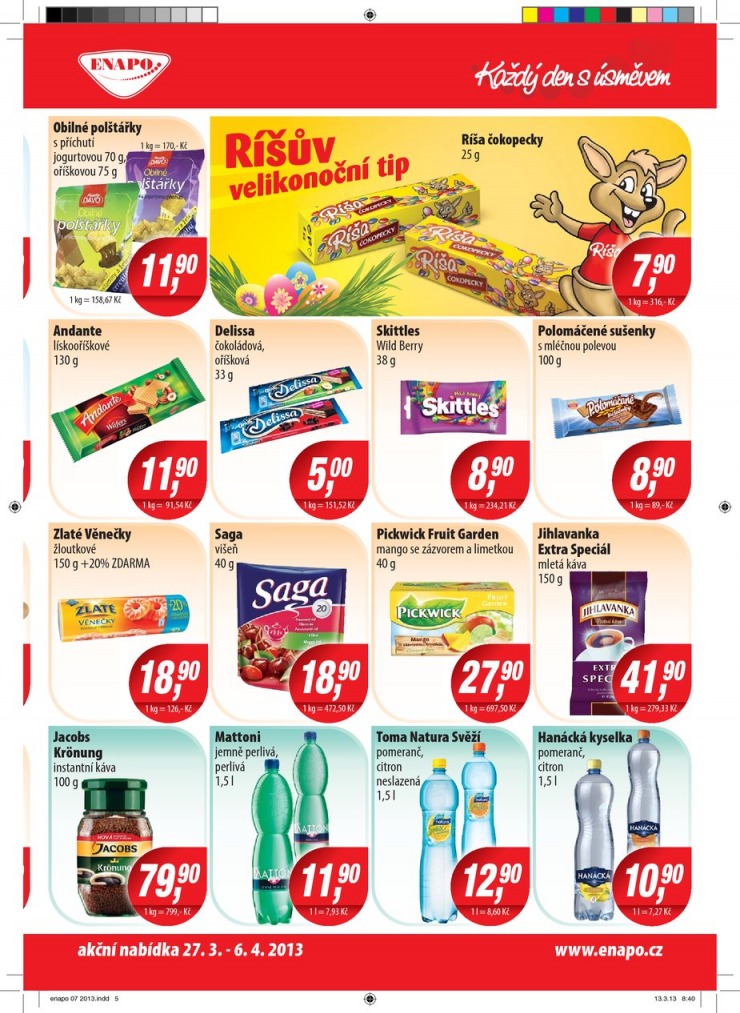 leták Enapo Akční leták od 27.3.2013 strana 1 leták Enapo Akční leták od 27.3.2013 strana 1