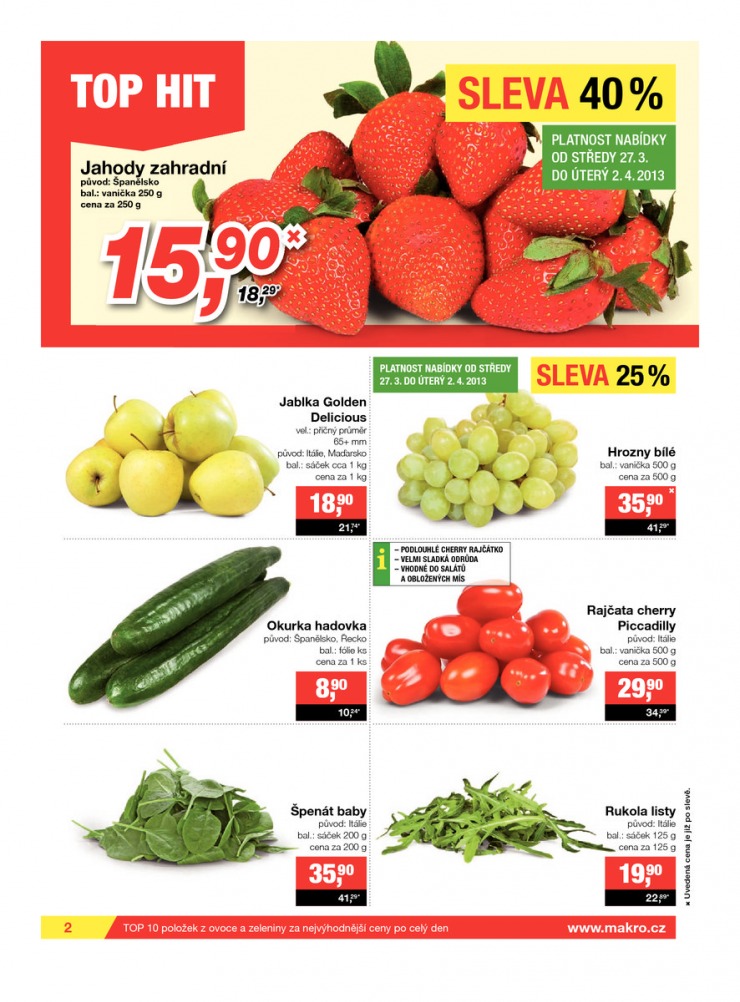 leták Makro Potraviny od 27.3.2013 strana 1 leták Makro Potraviny od 27.3.2013 strana 1