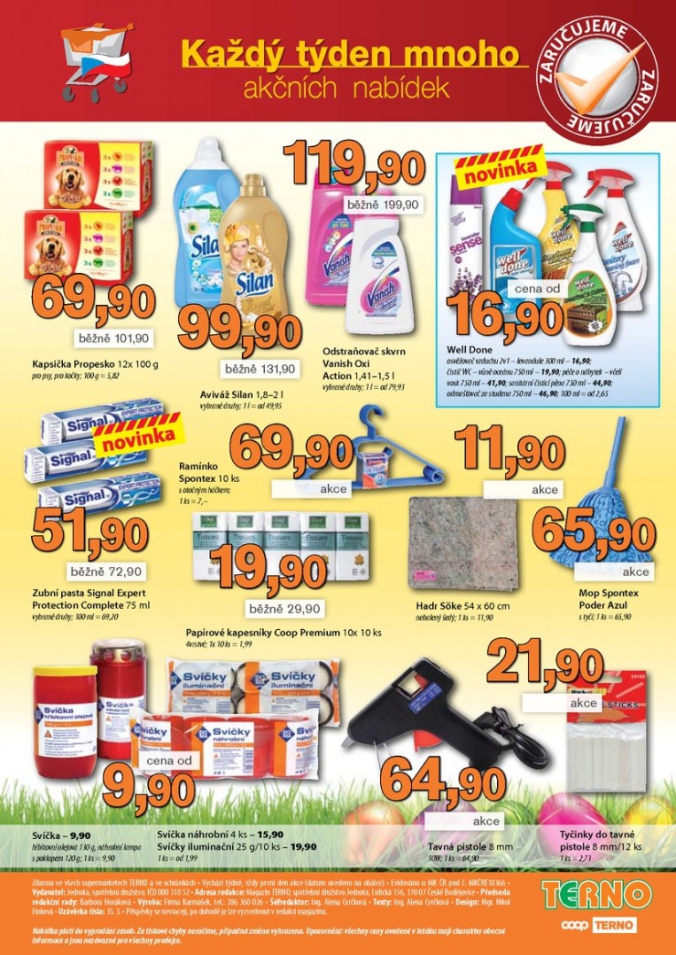 leták COOP Terno od 27.3.2013 strana 1 leták COOP Terno od 27.3.2013 strana 1