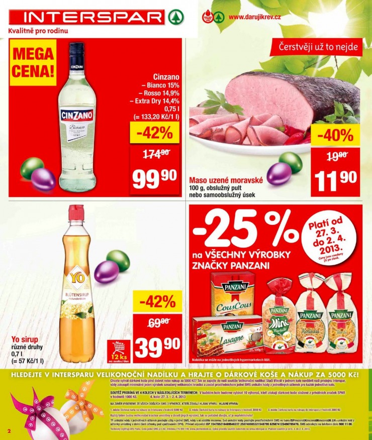 leták Interspar Akční nabídka od 27.3.2013 strana 1 leták Interspar Akční nabídka od 27.3.2013 strana 1