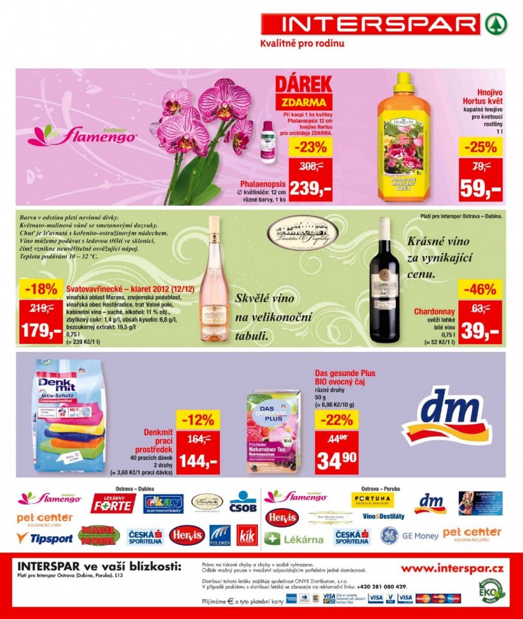 leták Interspar Akční nabídka od 27.3.2013 strana 1 leták Interspar Akční nabídka od 27.3.2013 strana 1