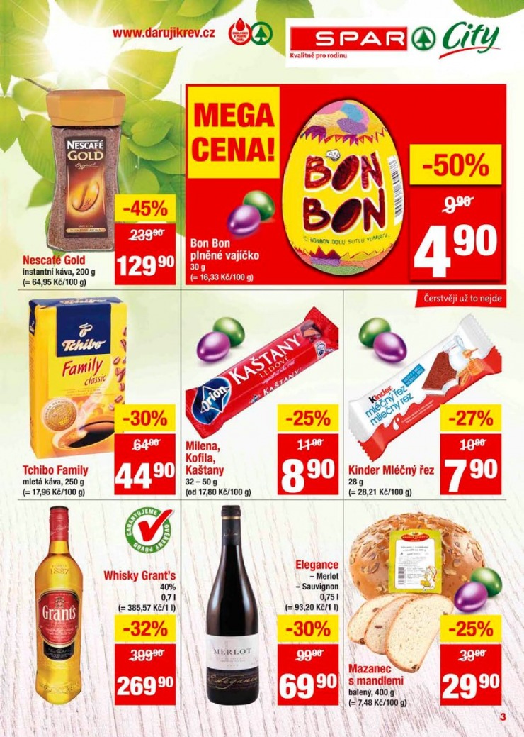 letk Interspar nabdka Spar City od 27.3.2013 strana 1