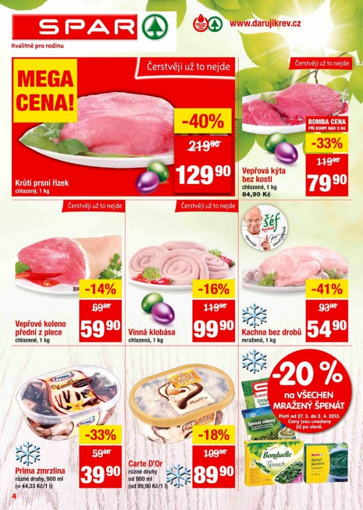 leták Interspar nabídka Spar od 27.3.2013 strana 1 leták Interspar nabídka Spar od 27.3.2013 strana 1