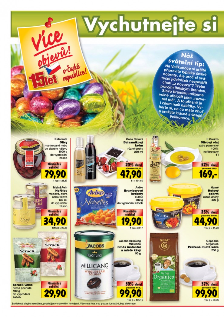 leták Kaufland Veselé velikonoce od 21.3.2013 strana 1 leták Kaufland Veselé velikonoce od 21.3.2013 strana 1