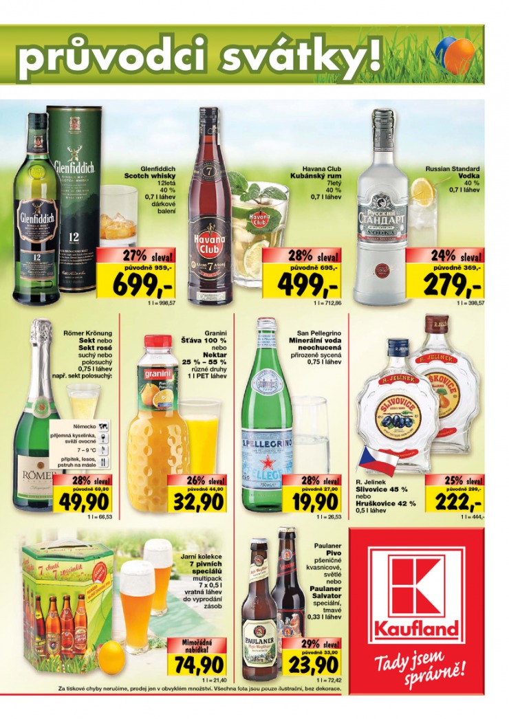 letk Kaufland Vesel velikonoce od 21.3.2013 strana 1