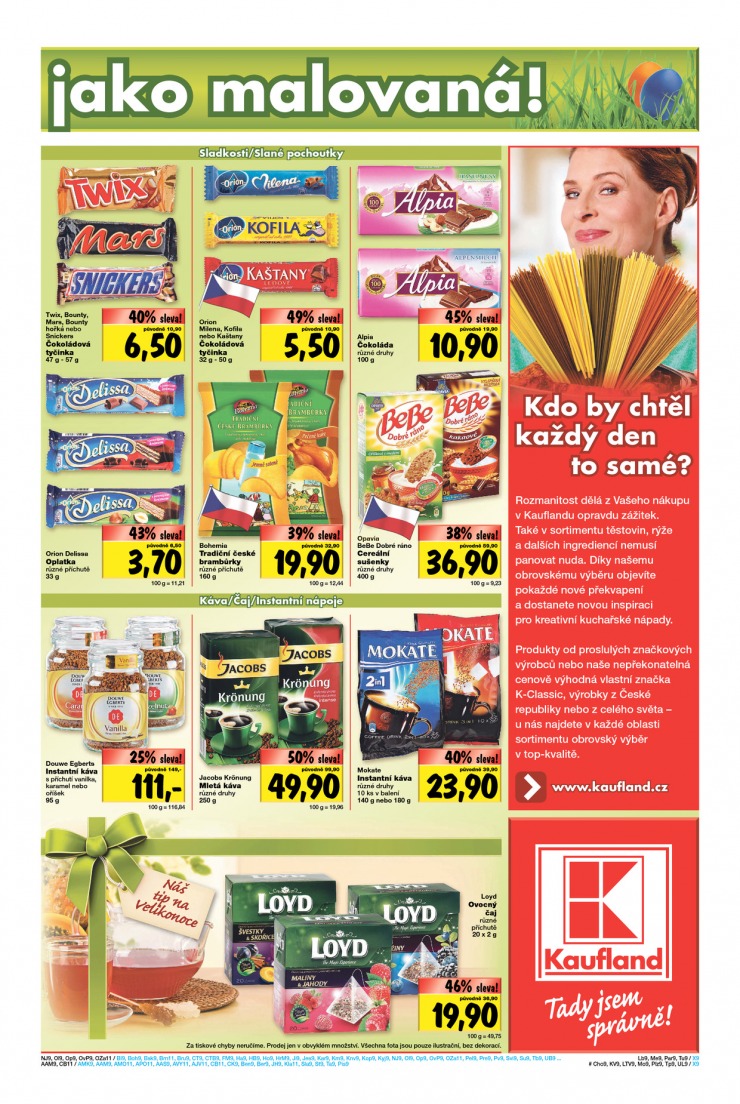 leták Kaufland Aktuální nabídka od 28.3.2013 strana 1 leták Kaufland Aktuální nabídka od 28.3.2013 strana 1