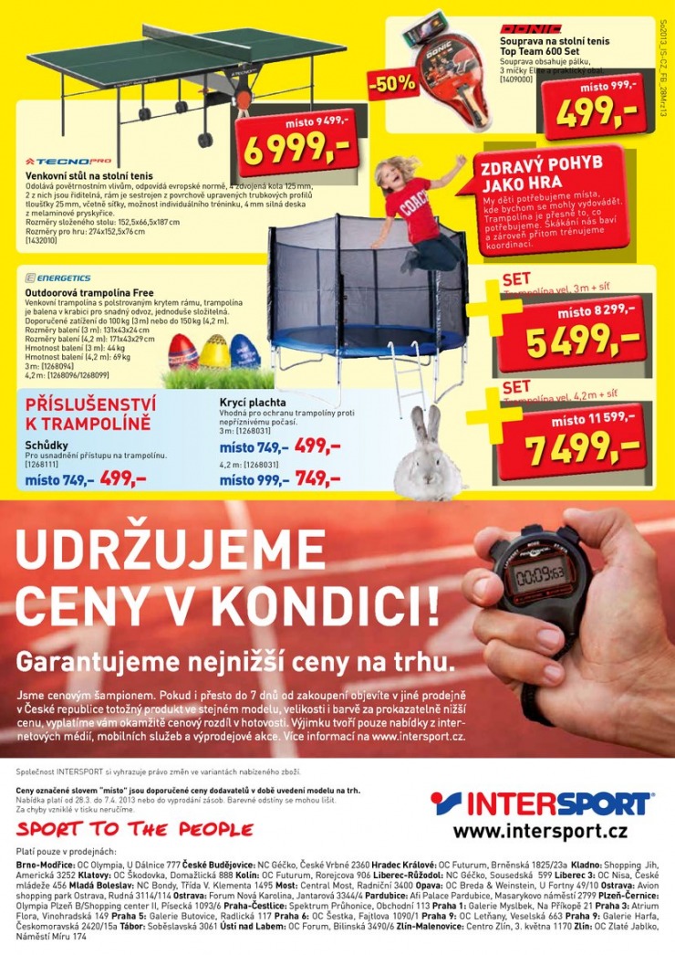leták Intersport Aktuální leták od 28.3.2013 strana 1 leták Intersport Aktuální leták od 28.3.2013 strana 1