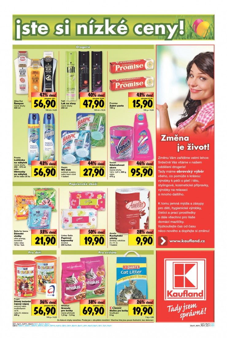 leták Kaufland Aktuální nabídka od 28.3.2013 strana 1 leták Kaufland Aktuální nabídka od 28.3.2013 strana 1