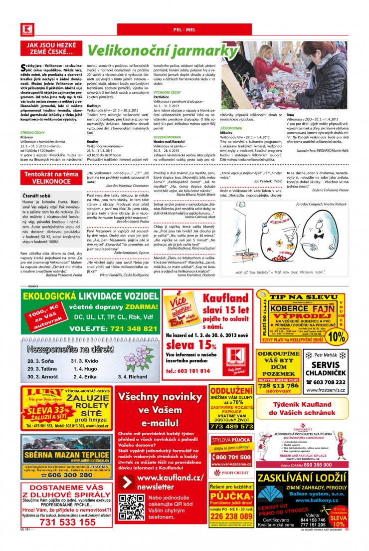 letk Kaufland Aktuln nabdka od 28.3.2013 strana 1