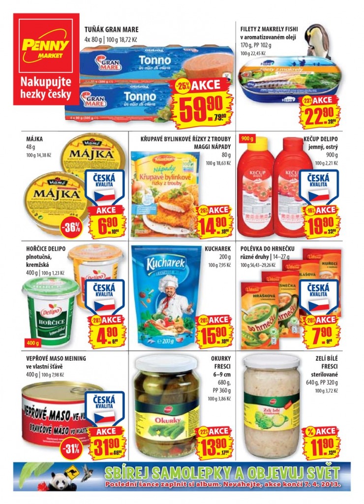 let�k Penny Aktu�ln� nab�dka od 2.4.2013 strana 1