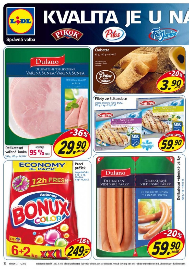 let�k Lidl Ak�n� nab�dka od 2.4.2013 strana 1