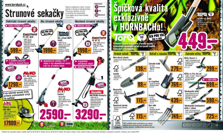 let�k Hornbach Aktu�ln� let�k od 1.4.2013 strana 1