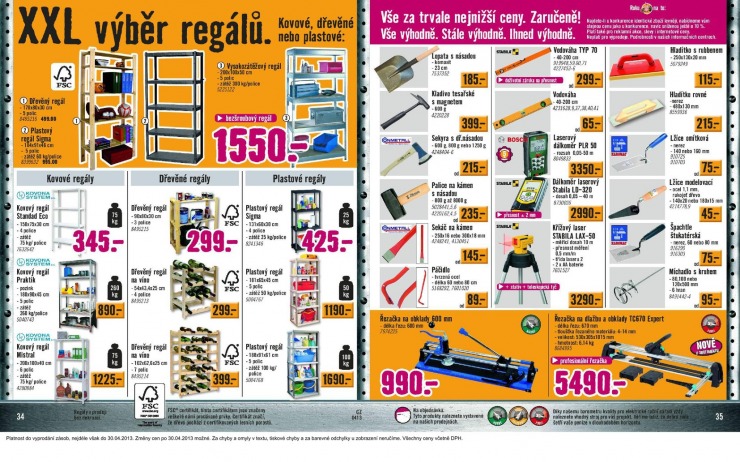 let�k Hornbach Aktu�ln� let�k od 1.4.2013 strana 1