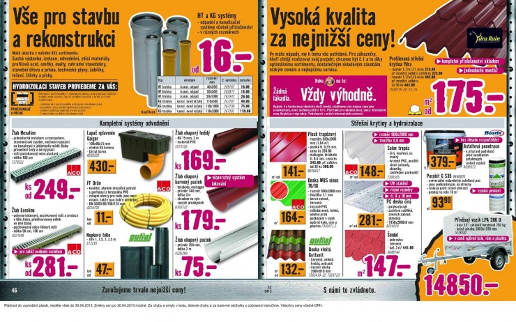 let�k Hornbach Aktu�ln� let�k od 1.4.2013 strana 1