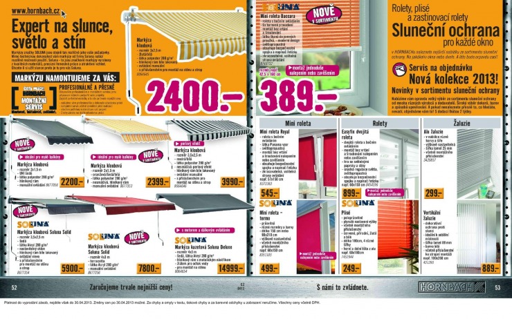 let�k Hornbach Aktu�ln� let�k od 1.4.2013 strana 1