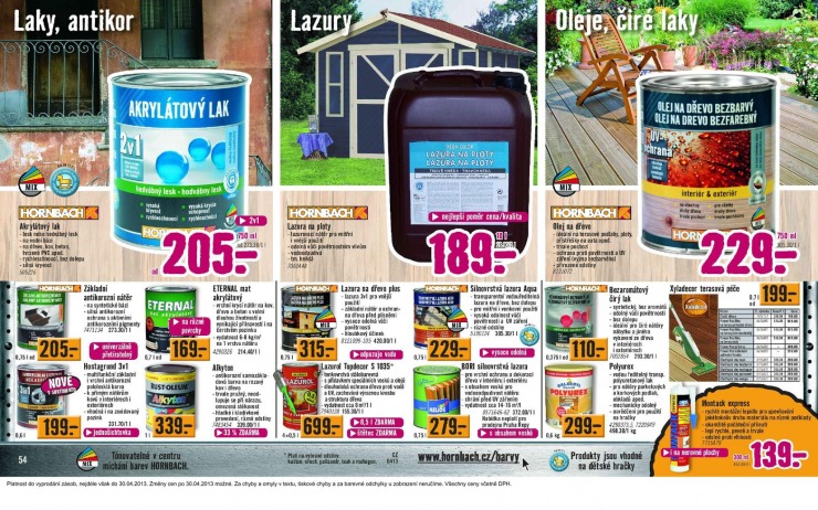 let�k Hornbach Aktu�ln� let�k od 1.4.2013 strana 1