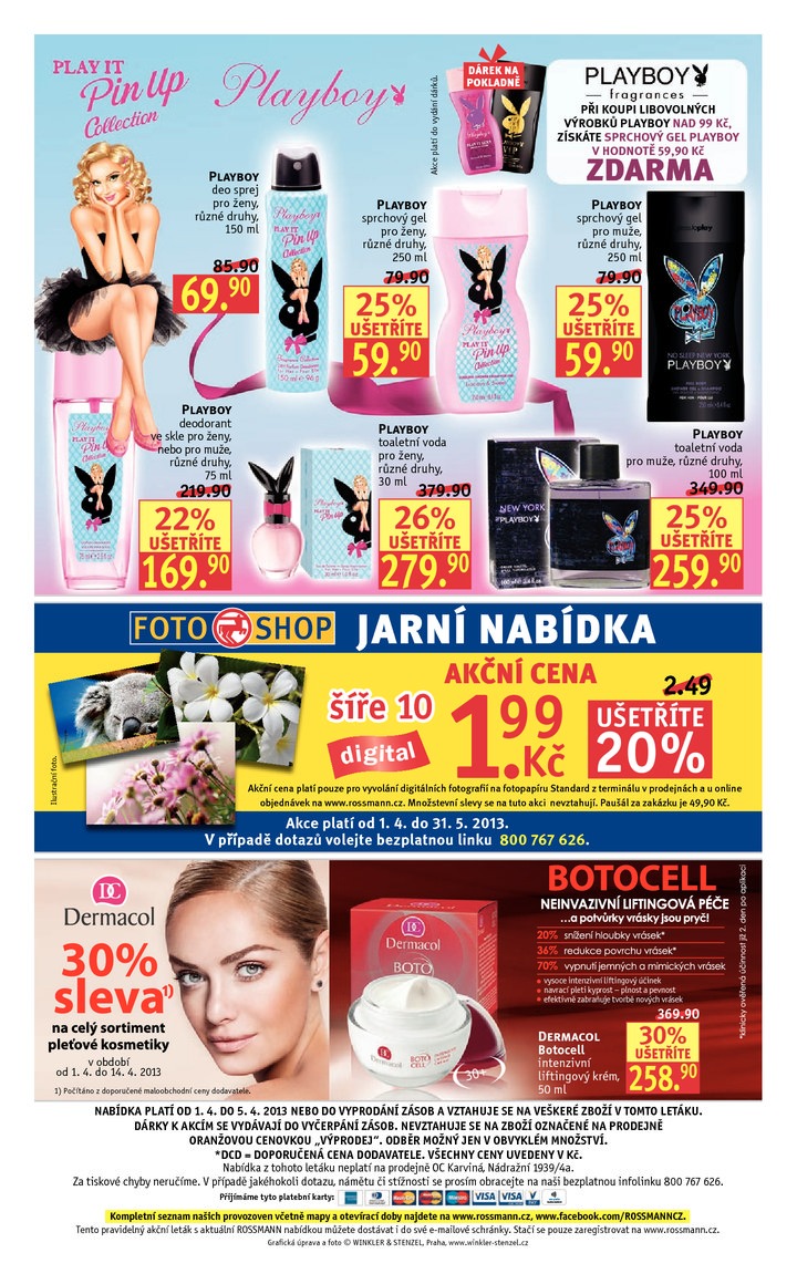 leták Rossmann Leták od 1.4.2013 strana 1 leták Rossmann Leták od 1.4.2013 strana 1